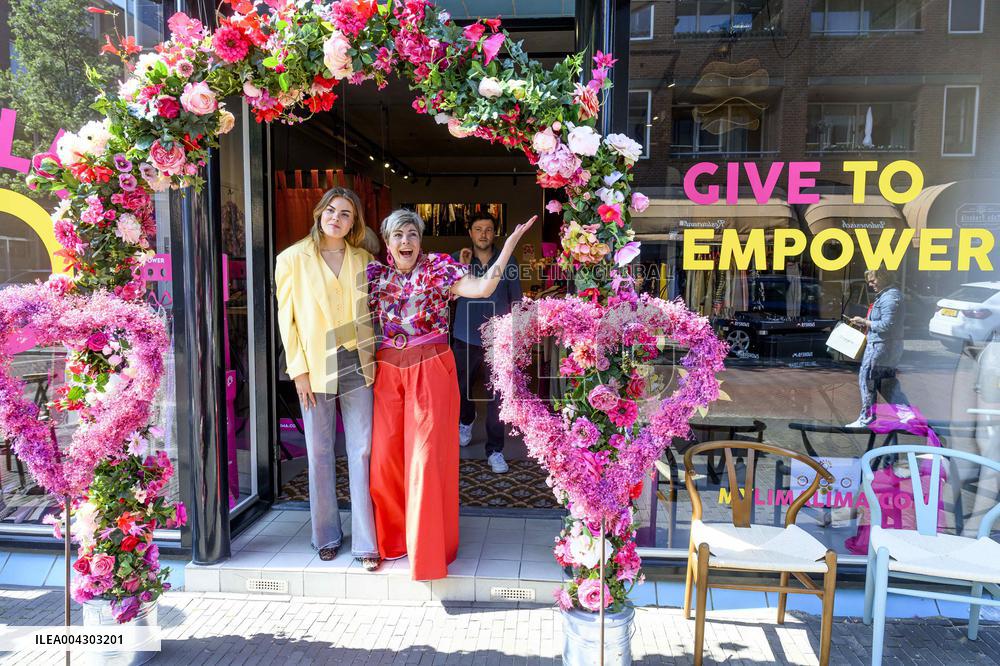 Princess Laurentien And Eloise of Orange At My Lima Lima - The Hague
