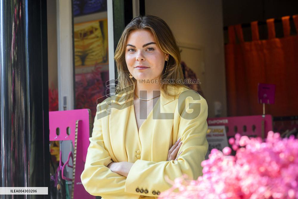 Princess Laurentien And Eloise of Orange At My Lima Lima - The Hague