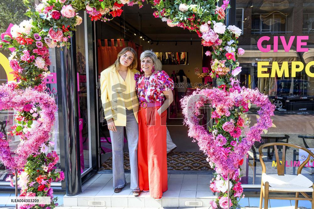 Princess Laurentien And Eloise of Orange At My Lima Lima - The Hague