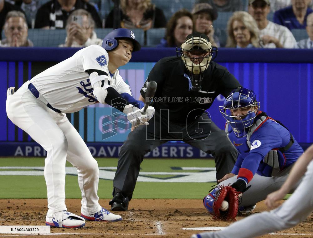 Baseball: Cubs vs. Dodgers