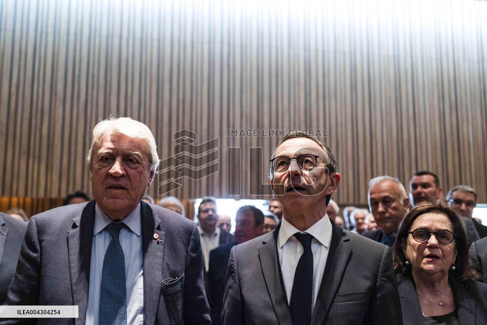 Bruno Retailleau At His Campaign Meeting - Balma