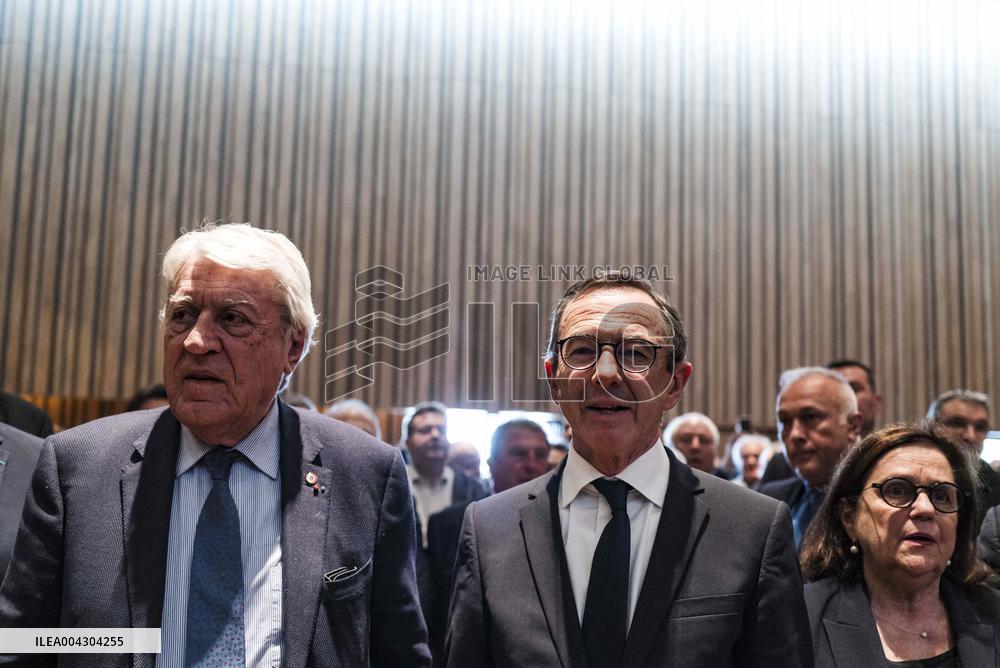 Bruno Retailleau At His Campaign Meeting - Balma