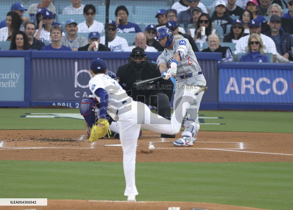 Baseball: Cubs vs. Dodgers