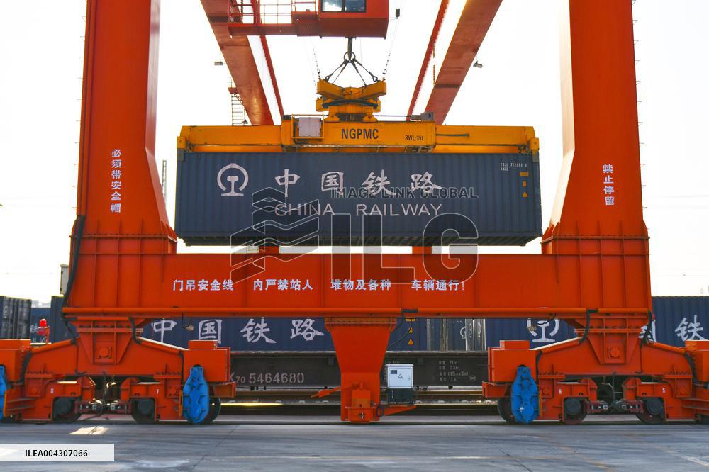 2025 Q1 National Railways Freight Sent Cumulative Increase