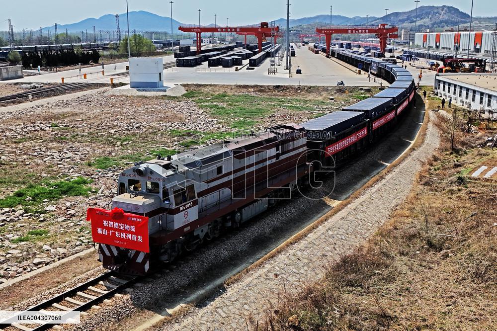 2025 Q1 National Railways Freight Sent Cumulative Increase