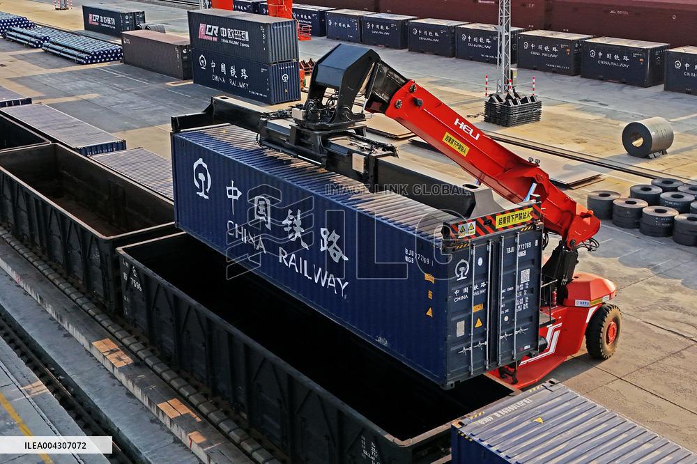 2025 Q1 National Railways Freight Sent Cumulative Increase