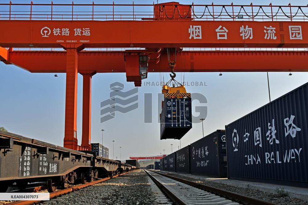 2025 Q1 National Railways Freight Sent Cumulative Increase