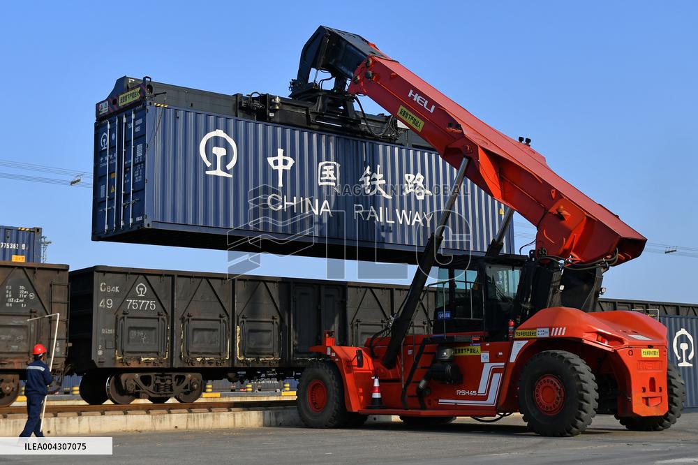 2025 Q1 National Railways Freight Sent Cumulative Increase