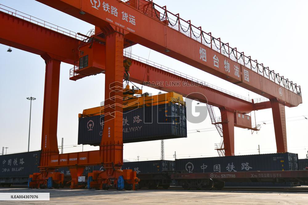 2025 Q1 National Railways Freight Sent Cumulative Increase