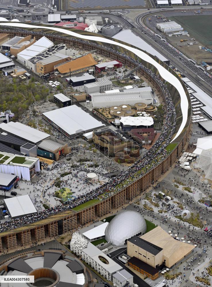 World Exposition opens in Osaka