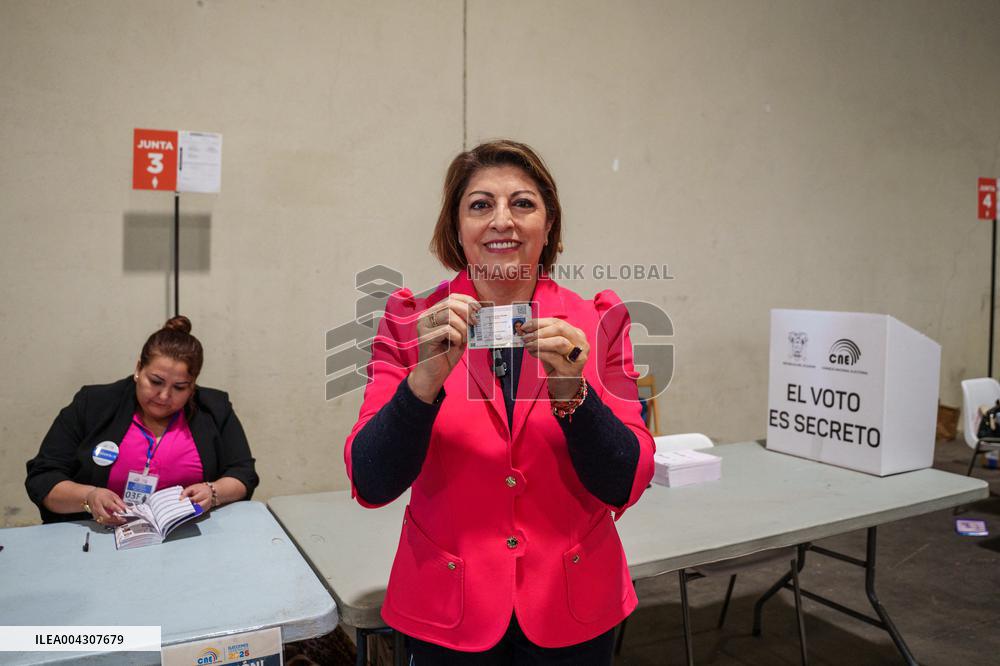 Second Round Of The General Elections Of Ecuador 2025 - Madrid