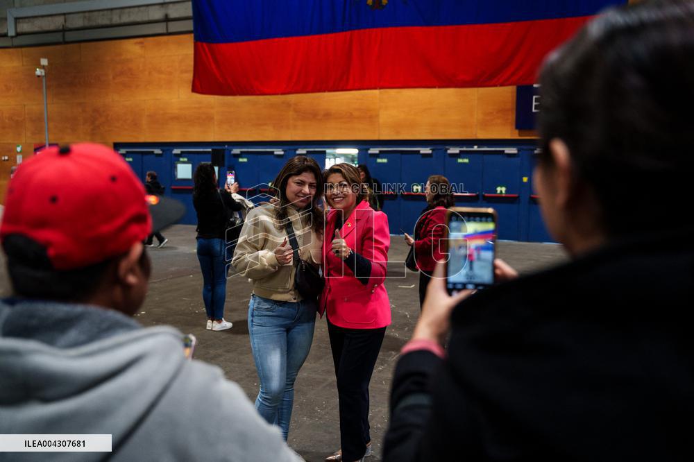 Second Round Of The General Elections Of Ecuador 2025 - Madrid