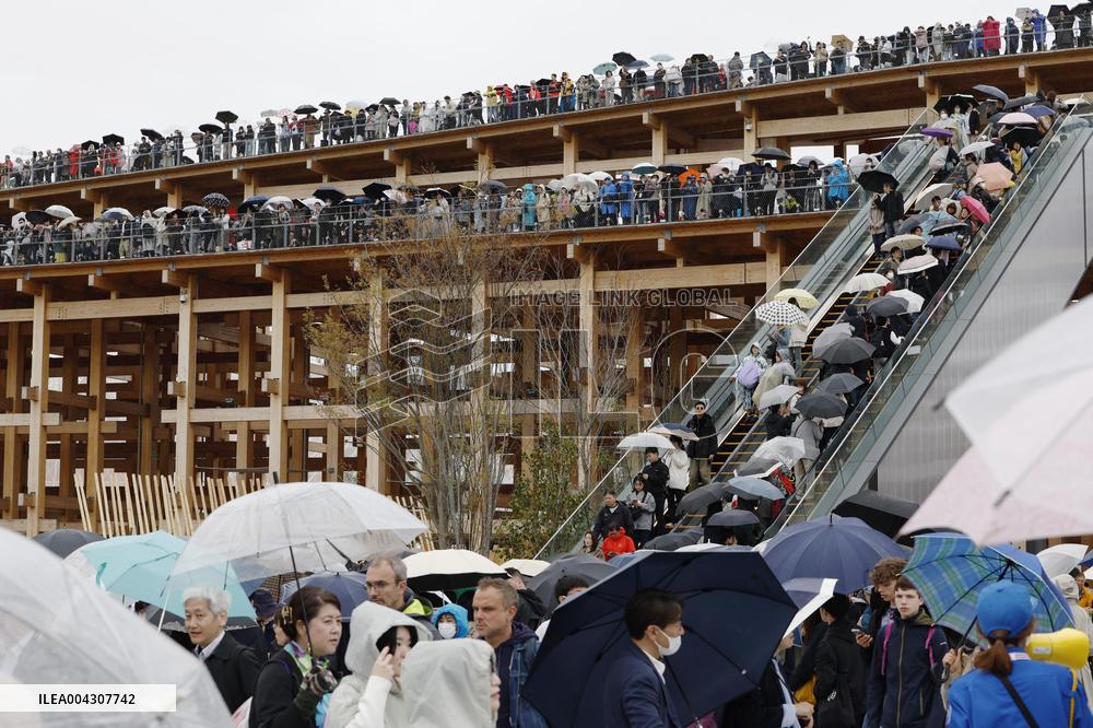 World Exposition opens in Osaka