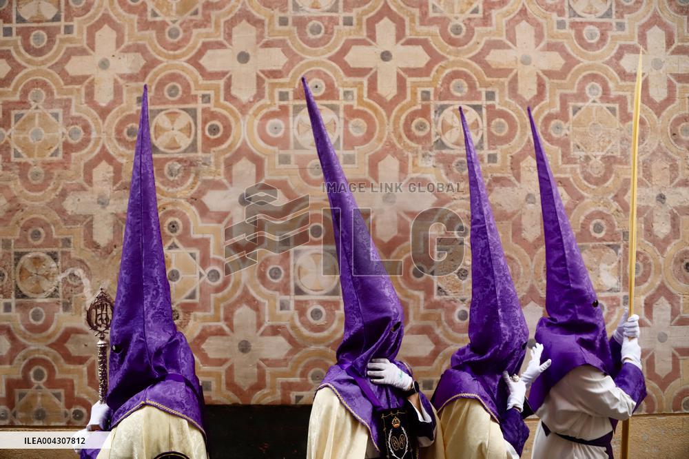 The Brotherhood Of The Pollinica Processions - Malaga