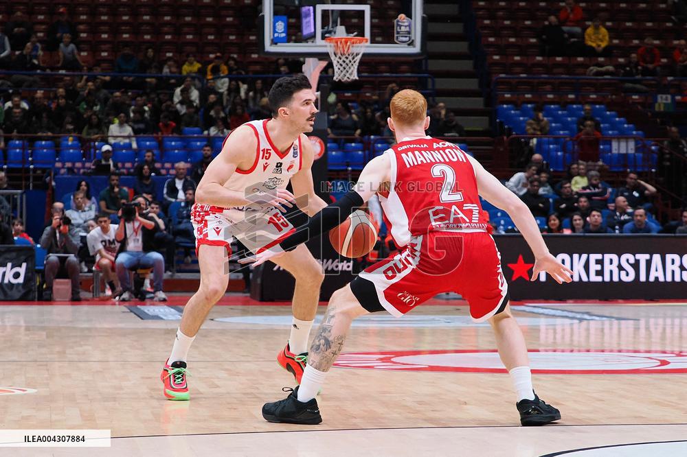 BASKET - Serie A - EA7 Emporio Armani Milano vs Estra Pistoia