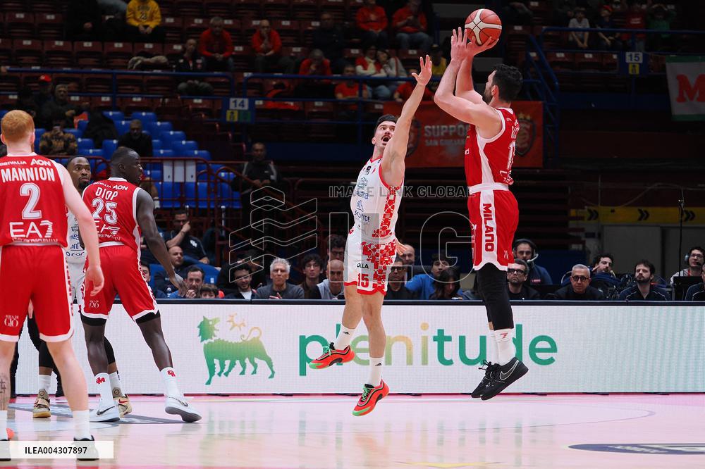 BASKET - Serie A - EA7 Emporio Armani Milano vs Estra Pistoia