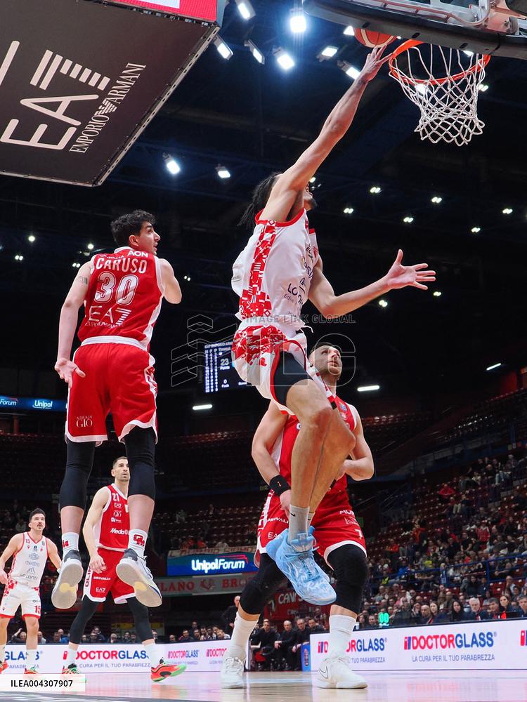 BASKET - Serie A - EA7 Emporio Armani Milano vs Estra Pistoia