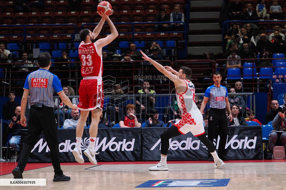 BASKET - Serie A - EA7 Emporio Armani Milano vs Estra Pistoia