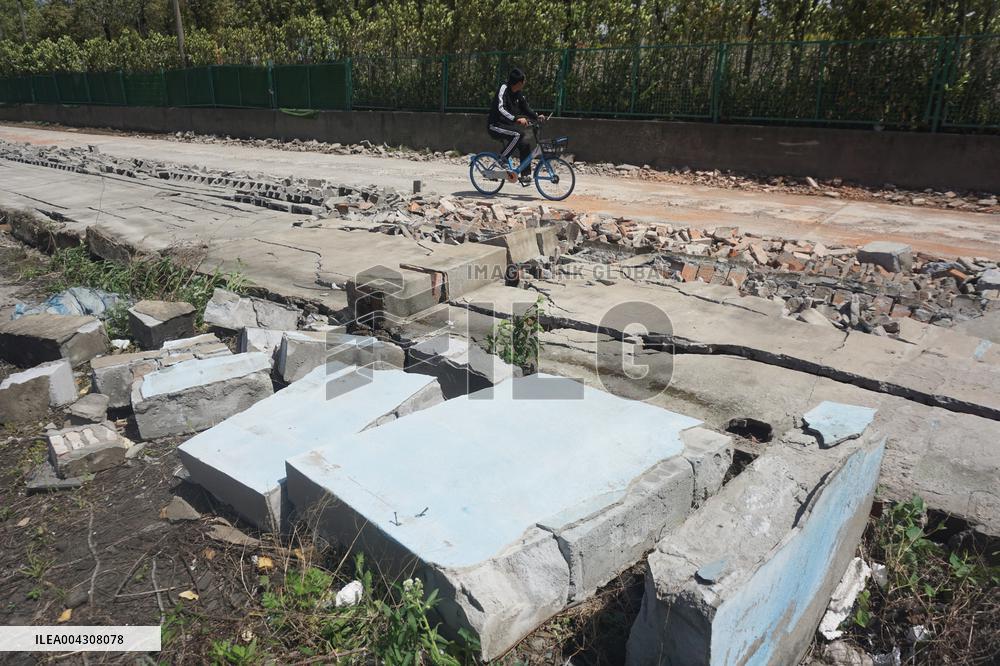 Strong Wind Hit Shanghai