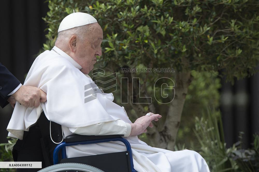 Pope Francis in Holy Mass on Palm Sunday - Vatican
