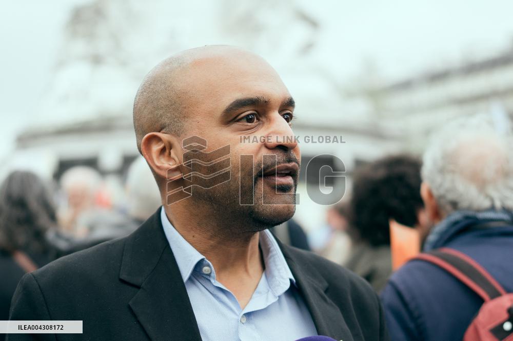 Demonstration against far right - Paris AJ