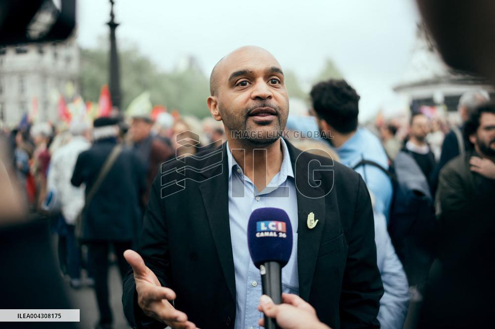 Demonstration against far right - Paris AJ
