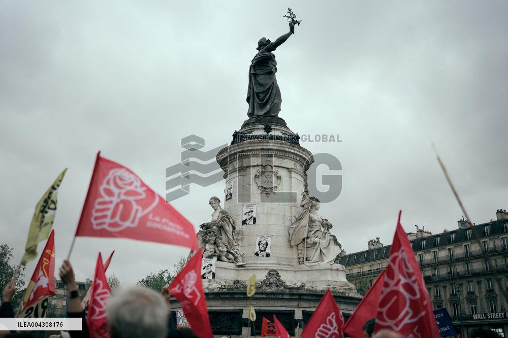 Demonstration against far right - Paris AJ