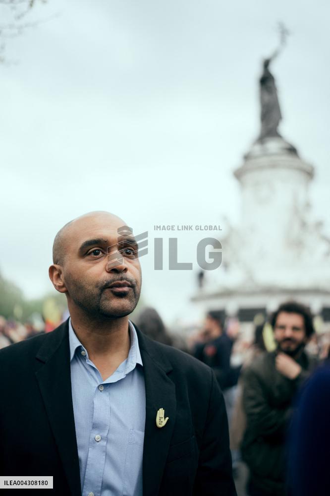 Demonstration against far right - Paris AJ