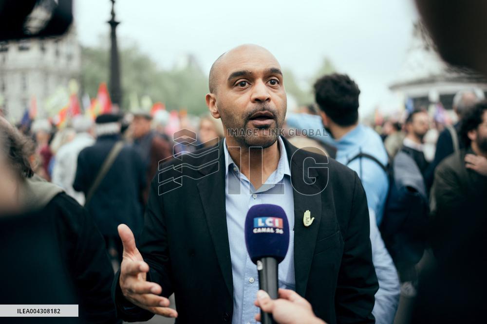 Demonstration against far right - Paris AJ