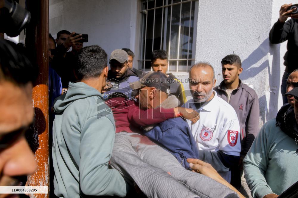 Gaza Charging Point Attack - Palestine