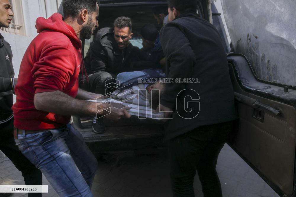 Gaza Charging Point Attack - Palestine