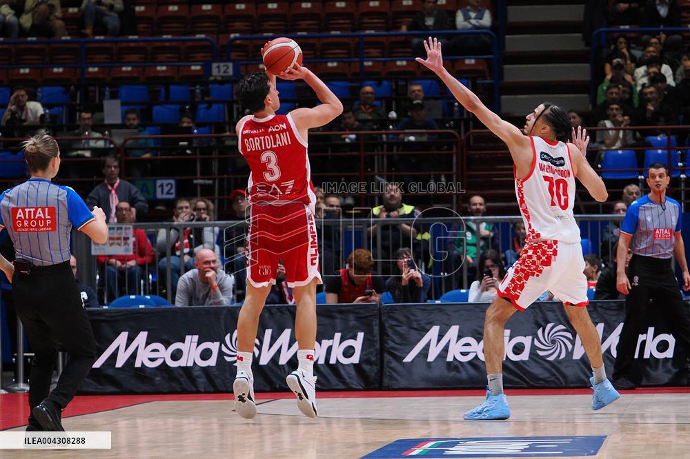 BASKET - Serie A - EA7 Emporio Armani Milano vs Estra Pistoia