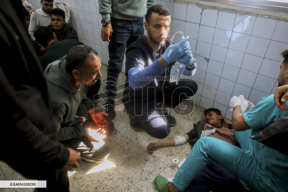 Gaza Charging Point Attack - Palestine