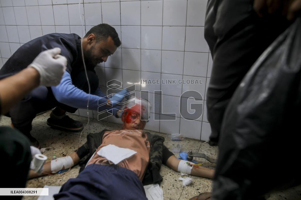 Gaza Charging Point Attack - Palestine