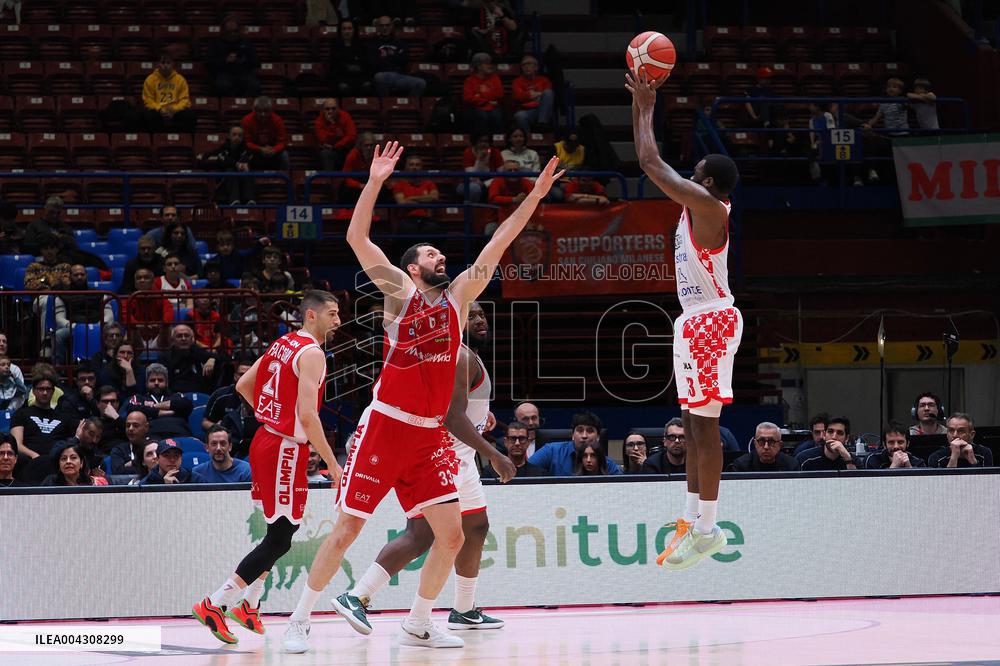 BASKET - Serie A - EA7 Emporio Armani Milano vs Estra Pistoia