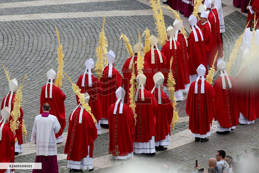 Cardinal Leonardo Sandri, Holy Mass on Palm Sunday in  Saint Peter’s Square in Rome
