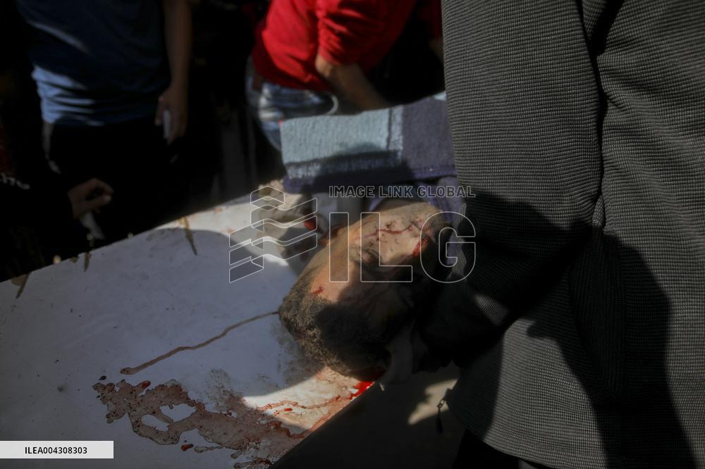 Gaza Charging Point Attack - Palestine