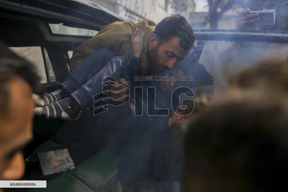 Gaza Charging Point Attack - Palestine