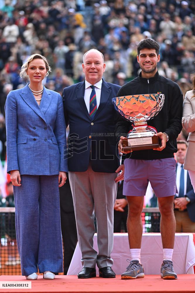 Prince Albert II And Charlene At Rolex Masters Final - Monaco