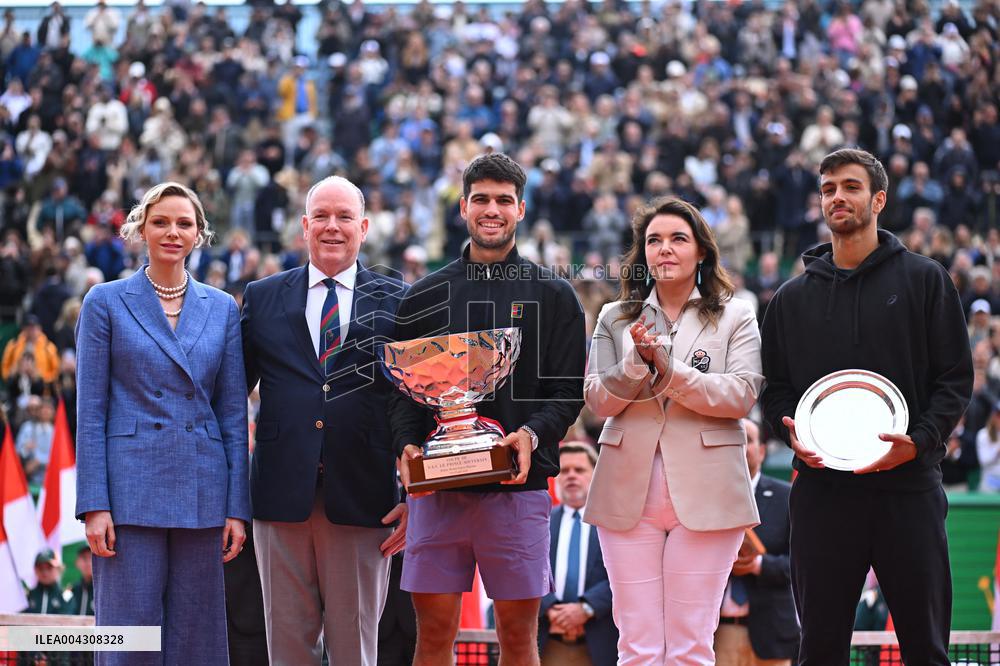 Prince Albert II And Charlene At Rolex Masters Final - Monaco