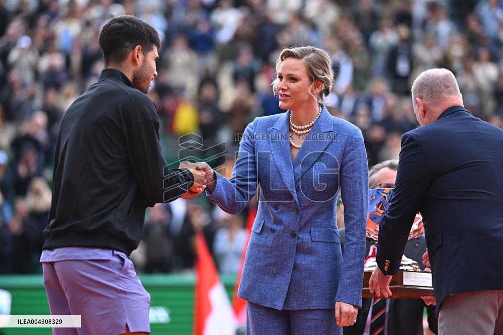 Prince Albert II And Charlene At Rolex Masters Final - Monaco