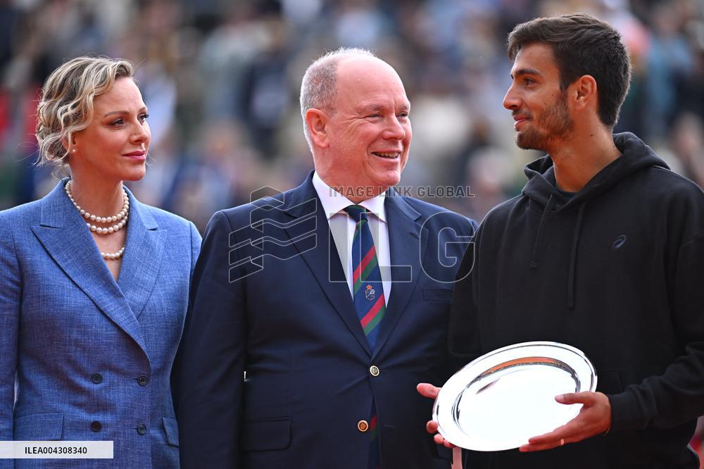 Prince Albert II And Charlene At Rolex Masters Final - Monaco