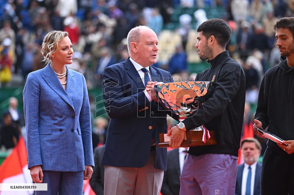 Prince Albert II And Charlene At Rolex Masters Final - Monaco