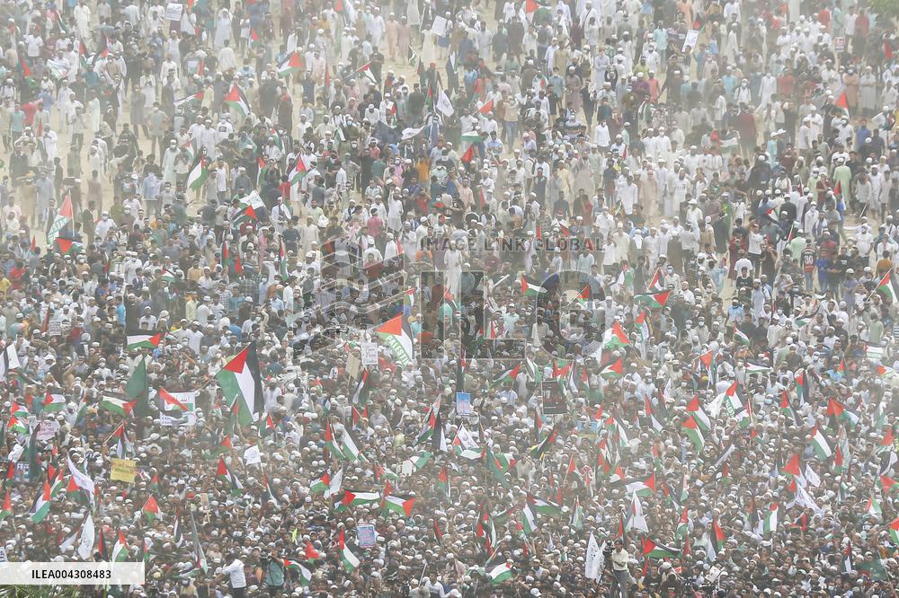 Pro-Palestine Rally in Dhaka - Bangladesh
