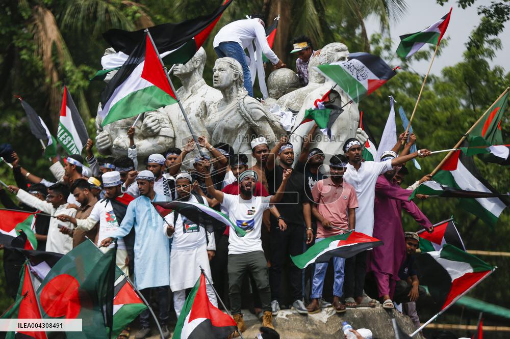 Pro-Palestine Rally in Dhaka - Bangladesh