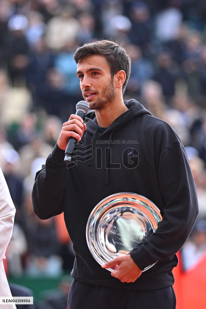 Carlos Alcaraz Wins Rolex Monte Carlo Tournament - Monaco