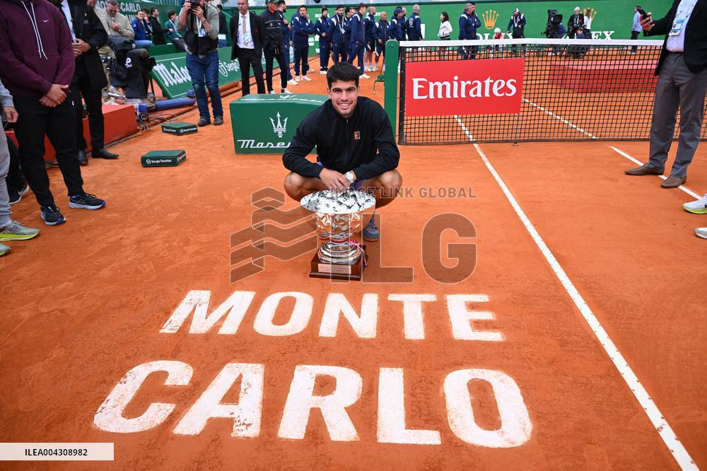 Carlos Alcaraz Wins Rolex Monte Carlo Tournament - Monaco