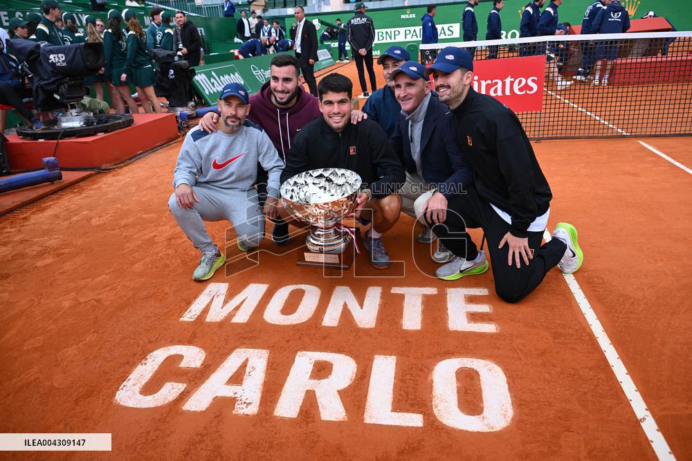 Carlos Alcaraz Wins Rolex Monte Carlo Tournament - Monaco