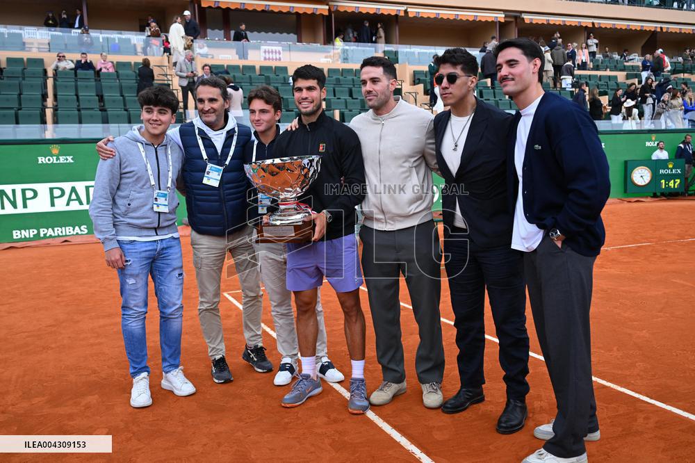 Carlos Alcaraz Wins Rolex Monte Carlo Tournament - Monaco