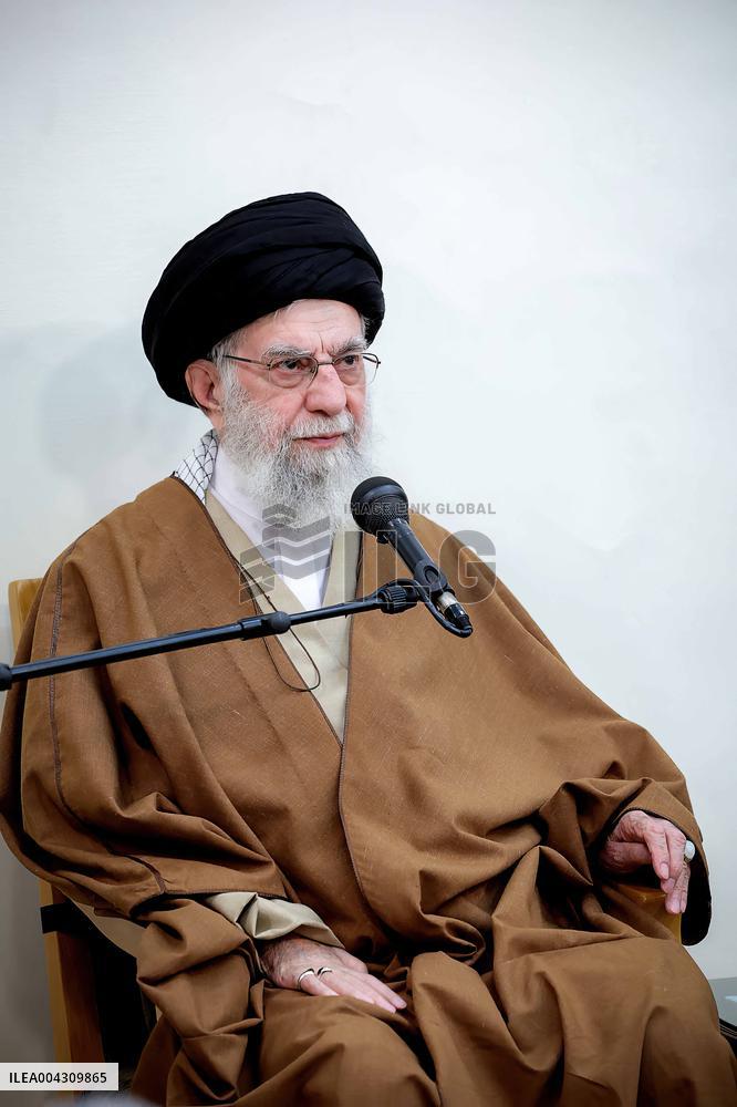 Ayatollah Khamenei meeting with a group of armed forces commanders - Tehran